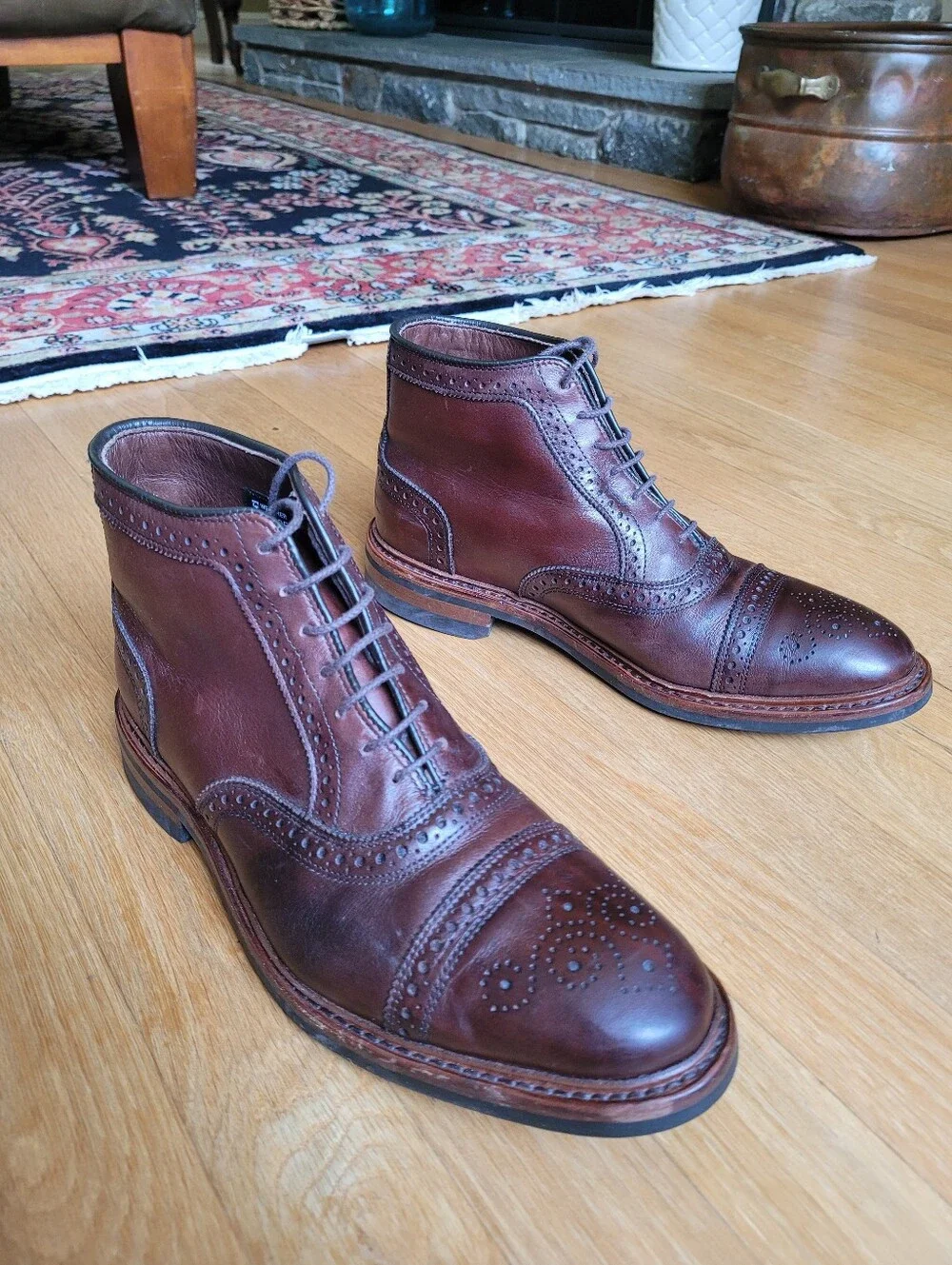 Allen Edmonds Hamillton Oxford Dress Boots 4327